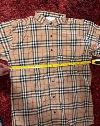 Camicia Burberry a maniche lunghe, Taglia M, Nuova