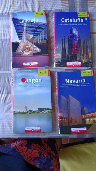 Pack de 4 guías de España