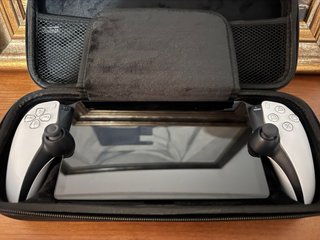 PS Portable + funda + dock