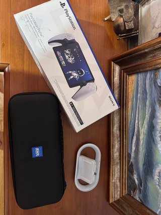 PS Portable + funda + dock
