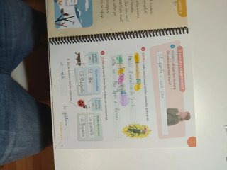 Libro de lengua de Primero de Primaria