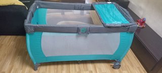 Cuna de viaje plegable Asalvo modelo Canarias