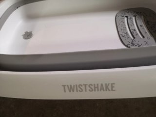 Bañera plegable con desagüe