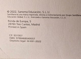 Libros de texto. Santillana