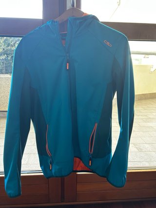Giacca CMP softshell con cappuccio