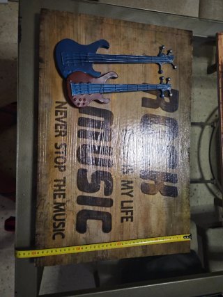 Cuadro Rock Music Guitarras Metal