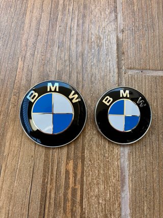 PACK 6 EMBLEMAS BMW - nuevos