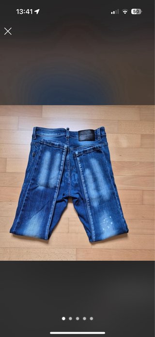 Jeans Dsquared2 Blu, Taglia S, Nuovo