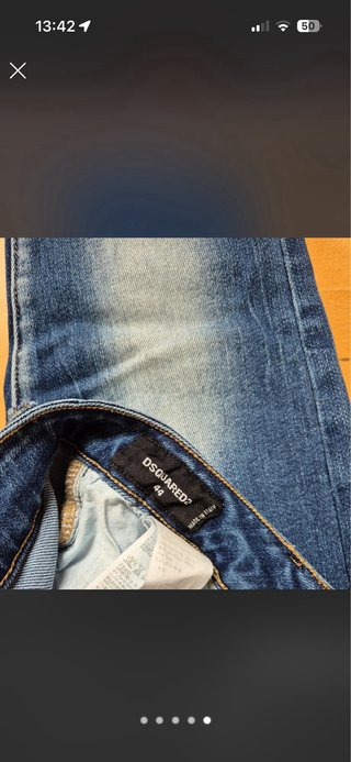 Jeans Dsquared2 Blu, Taglia S, Nuovo