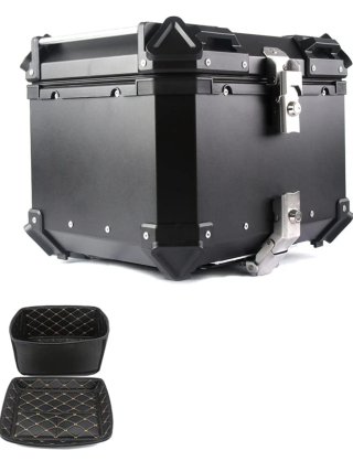 Baúl Cofre Moto Universal Negro