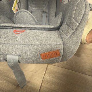 Silla de coche para bebé gris