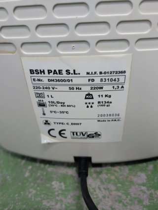 Deshumidificador Ufesa Humisan 10L