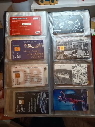 Tarjetas de teléfono antiguas