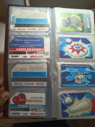 Tarjetas de teléfono antiguas