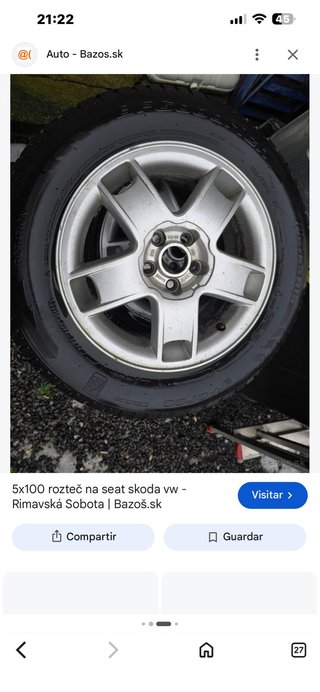 Llanta Seat León MK1