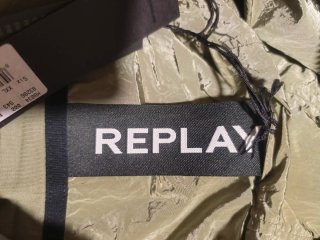 Cazadora Replay Verde Oliva Talla XXL