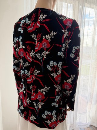 Blazer estampado floral
