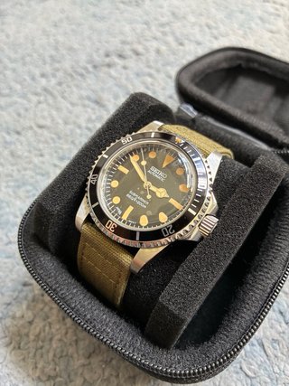 Reloj Seiko MOD Submariner Vintage