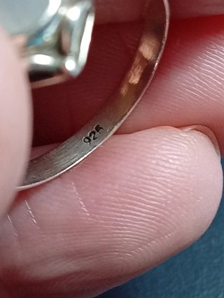 Anillo Plata Ley Piedra Luna