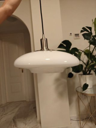 Lámpara colgante de techo IKEA Tällbyn en cristal
