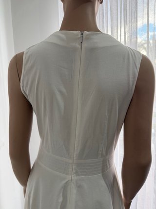 Vestido blanco de verano talla única