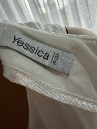 Vestido blanco de verano talla única