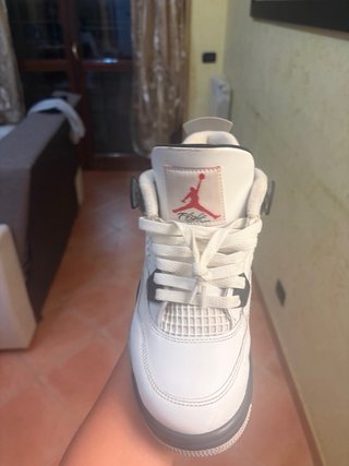 Jordan 4 White Cement Originali Scatola