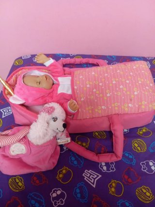 Muñeca Baby Born con Pijama Unicornio y Perrito