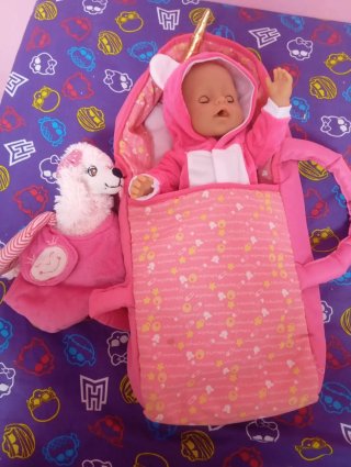 Muñeca Baby Born con Pijama Unicornio y Perrito