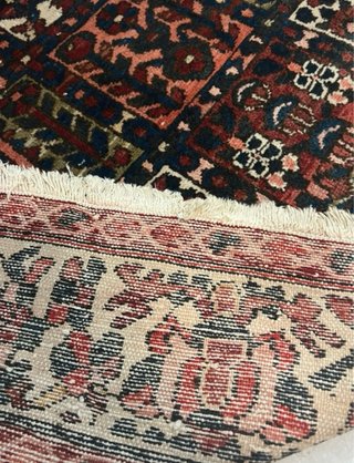 Alfombra persa Bakhtiari auténtica - Lana artesana