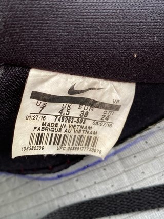 Nike Air Force 1 ’07 Suede Negras Talla 38 - Como Nuevas