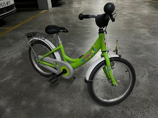 Bicicleta Puky Verde Niños