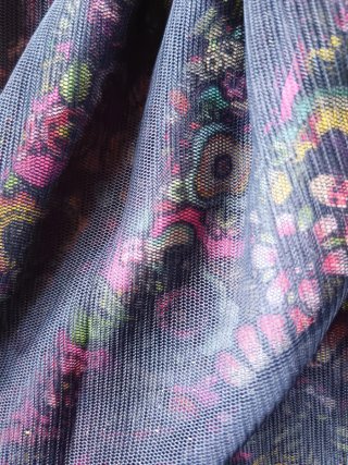 Vestido niña Desigual corazón y tul