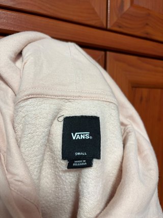 Sudadera Vans Rosa Palo Talla S