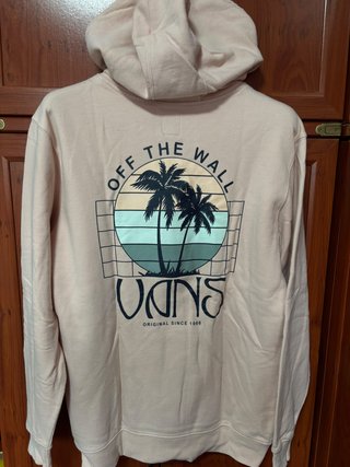 Sudadera Vans Rosa Palo Talla S