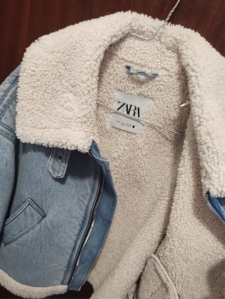 Chaqueta vaquera Zara forrada