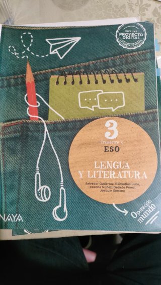 Lengua y literatura 3 ESO