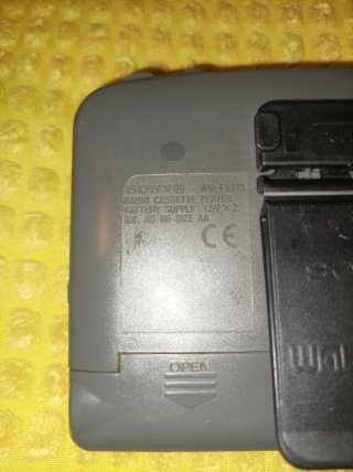 Walkman Sony WM-FX 473 Plata