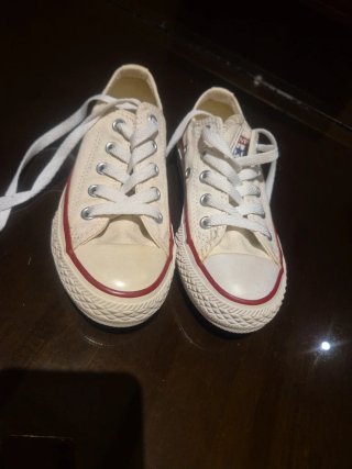 Zapatillas Converse niña/o Beige/Blanco Sin Usar