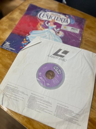 La Cenicienta Disney LaserDisc Edición Española