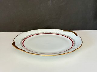🇫🇷 Bandeja redonda postres dorada