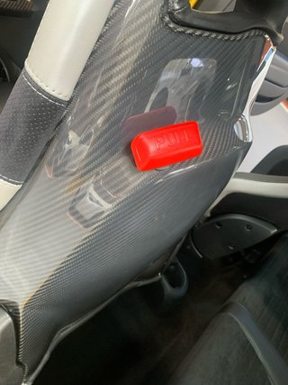 Abarth 595 Competizione Baquets Sabelt escape