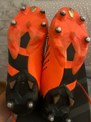 Zapatillas Fútbol Adidas Predator Naranja