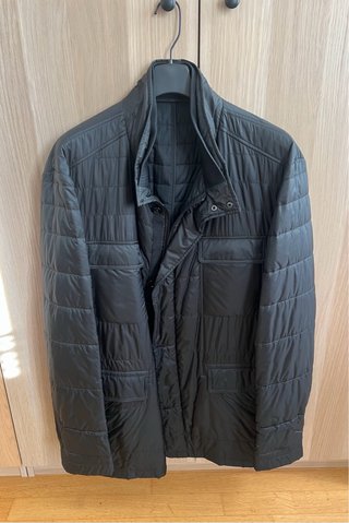 Chaquetón BOSS Negro Talla Grande