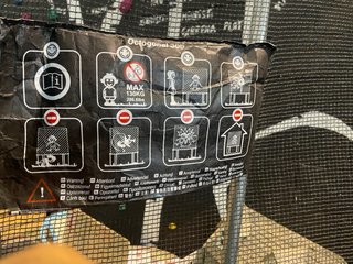 Cama elástica 3 metros con red de seguridad