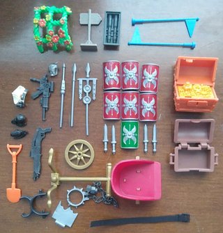 Lote piezas variadas figuras acción