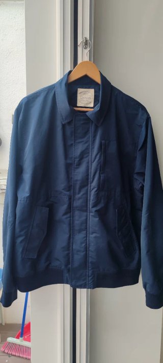 Chaqueta azul Dustin tejido bumper T/58 completa