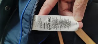 Chaqueta azul Dustin tejido bumper T/58 completa