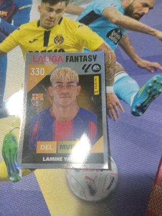 Cromos Laliga Extra sticker Oblak + Lamine Yamal