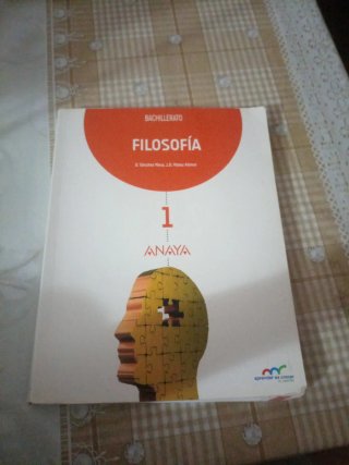 libro 1° bachillerato de filosofía